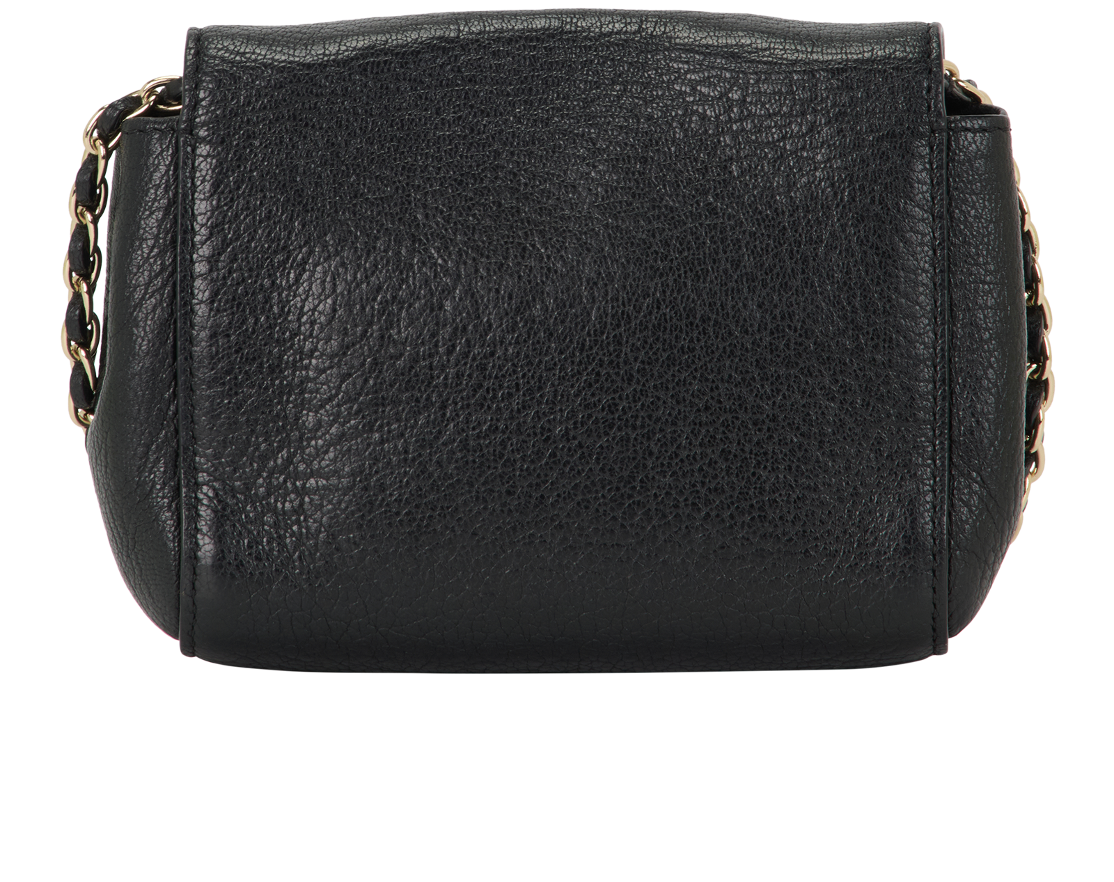 Mini Lily, &pound;280, Handbags, Black, Leather, Back view